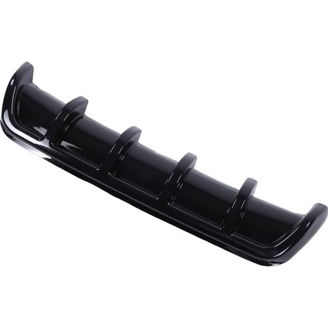 Lèvre Diffuseur Pare chocs Arrière Noir Brillant 26.38x2.36 Pouces Universal PP pour Berlines Sport SUV CMB0135 (1/5)