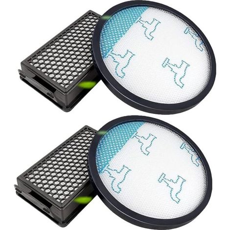 2 filtres de Rechange pour aspirateur Rowenta RO4811EA RO4823EA RO4825EA RO4826EA RO4853EA RO4855EA RO4859EA RO4871EA Compact Power XXL Aspirateur à remorquage, avec caractéristiques : Filtre