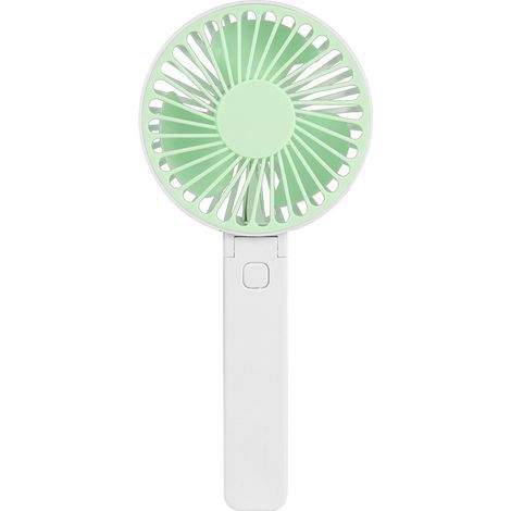 1 Ventilateur portable, USB rechargeable, pliable 180°, silencieux, pour bureau, voyage, extérieur (1/5)