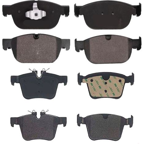 KIT PASTIGLIE FRENO ANTERIORI E POSTERIORI compatibile con SUBARU IMPREZA 2 VOLUMI/CODA SPIOVENTE (GT) / PASTIGLIE FRENANTI AUTO OEM P 78 028,P 78 026 / SOSTITUZIONE DIRETTA / BASSA POLVERE / SILENZIO