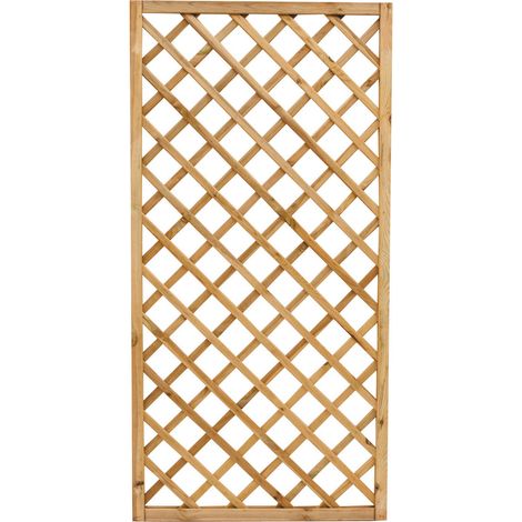 1PZ GRIGLIATO IN PINO IMPREGNATO CM. 90X180H