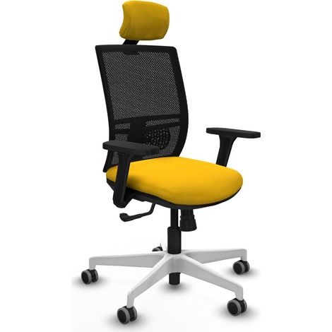 Silla de oficina piqueras y crespo Yunquera negro soporte lumbar (1/2)