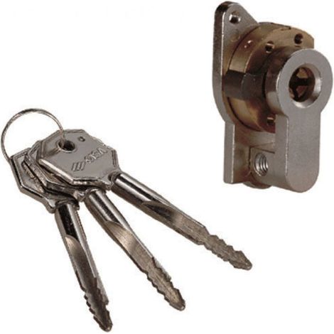 CILINDRO CISA APPLICARE A SPILLO "02400.10" CHIAVE CORTA