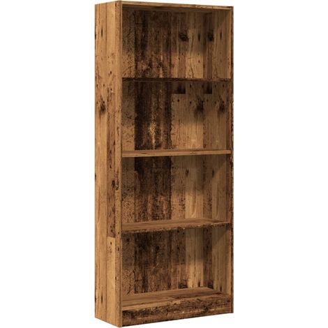 Maison Exclusive - Libreria Legno Antico 60x24x143 cm in Legno Multistrato