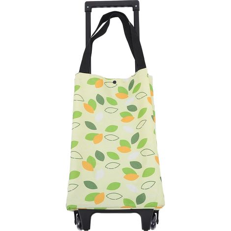 Chariot de transport avec sacs à gomme et main en caoutchouc, grand sac rangement pour les (1/5)
