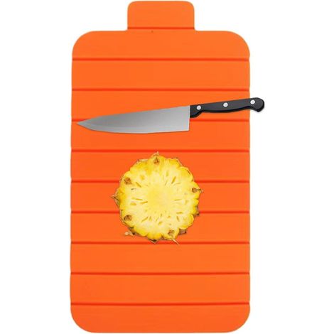 Tapis de découpe, tapis en silicone, pliable, outil de préparation des aliments pour pique-nique en plein air, cuisine en camping-car (1/5)