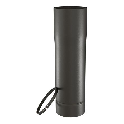 Elément droit 500 mm ajustable de 60 à 360 mm - Conduit émaillé 1 mm 180 mm (1/2)