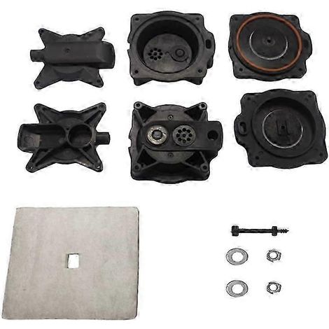 Kit de réparation et de reconstruction de membrane de pompe à air pour pompe septique Hiblow HP-100 HP-120 (1 jeu) (1/5)