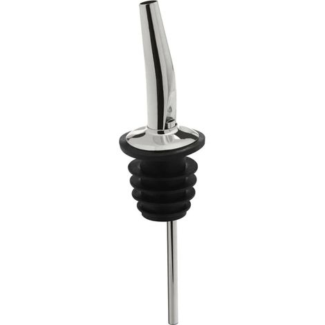 Ausgießer TOPO en Acier Inoxydable - Verseur Anti-Goutte pour Bouteilles 0,7-1L, Idéal pour Huile, Vinaigre, Boissons, Dosages Précis et Faciles, Hygienique et Durable (1/2)