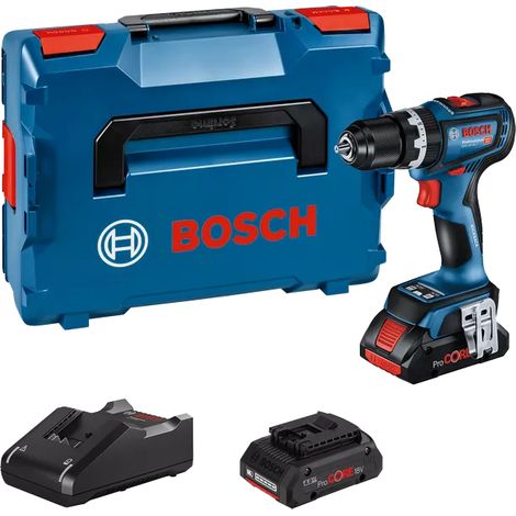 Bosch Professional GSB 18V-90 C (L) Akku-Schlagbohrschrauber 2xPC4,0Ah (06019K6104)