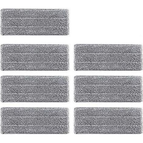 7Pcs Replacement Cleaning Cover, Broom Cleaning Mop, Microfiber Replacement Cover for Home Office Hardwood, Marble, Tiles