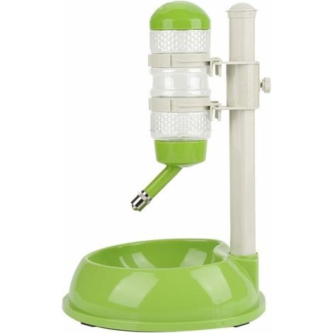 Water Bottle Bowl for Dogs, Automatic Water Feeder, Height Adjustable Dispenser for Dogs and Cats (1/4)