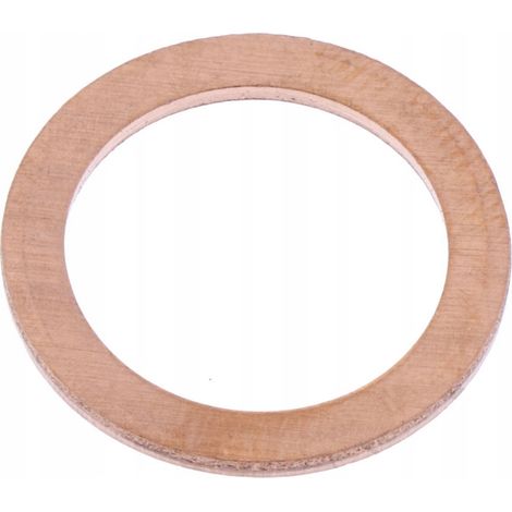 RONDELLE DE VIDANGE D'HUILE EN CUIVRE 14 x 20 x 1,5 mm (1/2)
