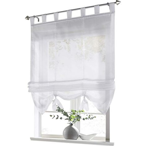 Store boat transparent 100% polyester Dimensions LxH 60 x 155 cm Suspension to loops Circulation air pleasant (1/5)