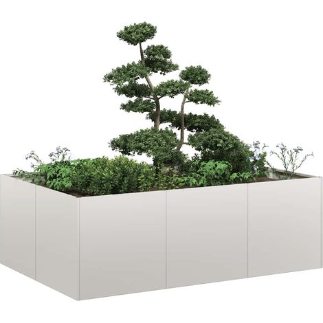Teenpull – Pflanzkübel 120x80x40 cm Edelstahl (1/5)