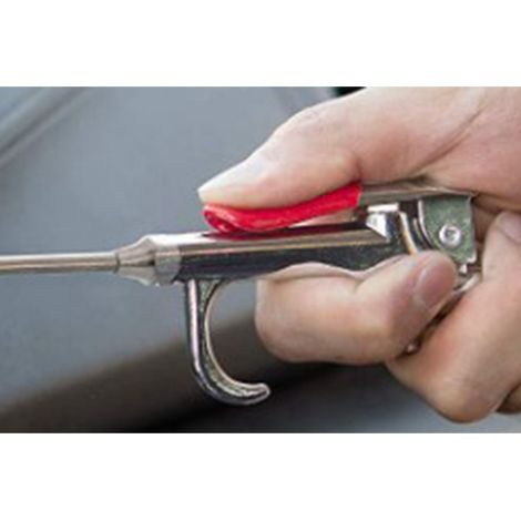 Souffleur de poussière portatif 1/4 po en alliage de zinc, pistolet à air comprimé portable pour le nettoyage, style américain, 90 PSI (1/5)