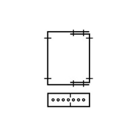 Vaillant Rallonge pour support mural jusqu'à 300 mm, acier inoxydable, 0020042752