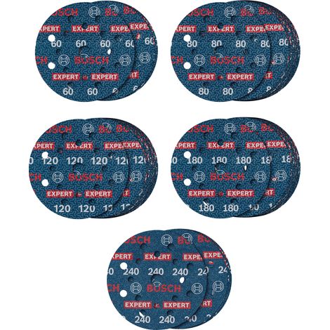 Bosch EXPERT O780 Foil Sanding Disc Set 125 mm 55 pcs 2608902429 (1/5)