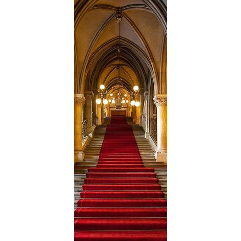 Selbstklebende Tapete – Wandtapete – PVC – Wiederablösbar – Kleberückseite – Tapete – Klebetapete – Für Wohnzimmer, Schlafzimmer und Büro – Selbstklebende Tapete – 200 x 77 cm (1/5)
