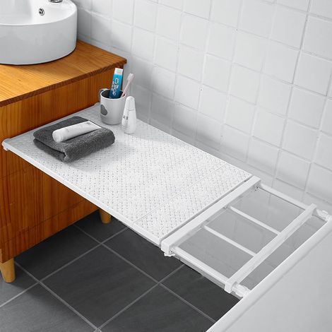 1PCS Extensible Séparateur de Support de Rangement, d'Étagère Réglables, Armoires Télescopiques, Organisateur de Placard, Étagère Compartiments pour Cuisine Armoire Bibliothèque(24cm, 3860cm) (1/5)