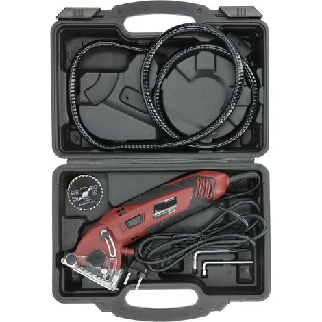 Scie électrique mini multifonction, machine de découpe portative pour bois, outil de bricolage, prise UE AC230-240V (1/5)