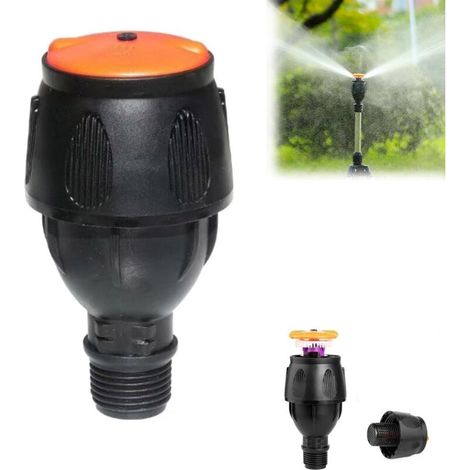 Arroseur rotatif en bronze avec harnais, arroseur sur pied rotatif pour jardin, grand arroseur sur pied pour terrasse, support rotatif à 360 degrés 4 (550 ml)-AquaForge (1/5)