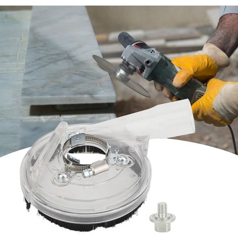Accessoires pour meuleuse d'angle : housse de protection transparente en polycarbonate avec surélévation (1/5)