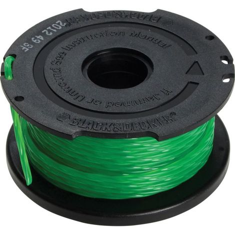 Black and Decker A6482-XJ Rocchetto Filo Nylon 6 m 2mm