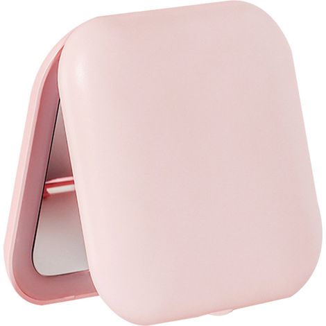 1 Miroir de maquillage LED, grossissement x5, double face, pliable, portable pour voyage et sac (1/5)