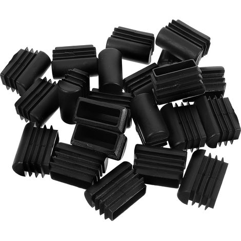 Embouts carrés pour tubes 20 x 40 mm, embouts de pieds de meubles (1/5)