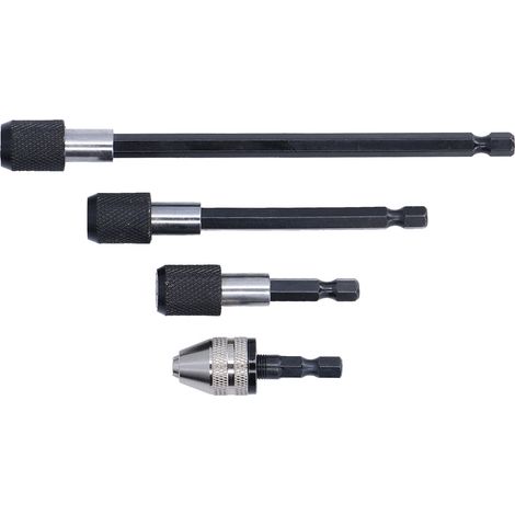1/4-Zoll-Sechskantschaft-Bohrerverlängerungsset mit magnetischem Adapterhalter und Schnellspannfutter für Elektrowerkzeuge (1/5)