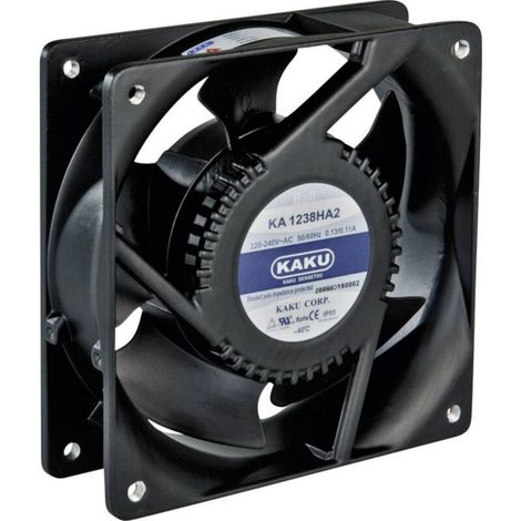 Ventilateur axial 230 V/AC 178 m³/h – Débit d'air élevé 23 W – Dimensions 120 x 120 x 38 mm – Indice IP55 – Moteur durable – Sepa (1/2)