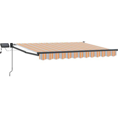 Stores LED rétractables manuellement, 3 mètres x 2,5 mètres (1/5)