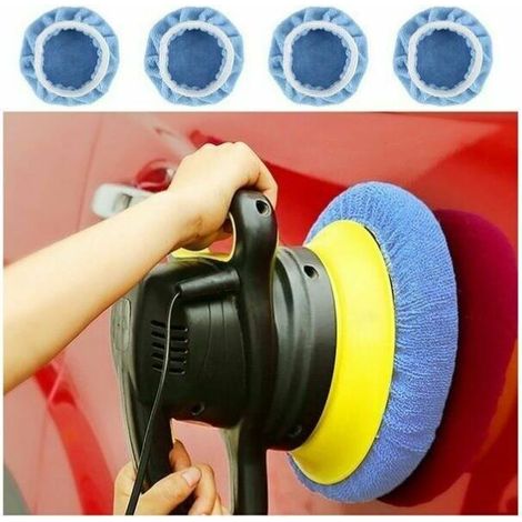 Pack de 7 couvertures de polissage de voiture 220-250mm (1/4)