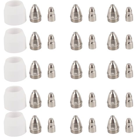 Lot de 25 électrodes de coupe consommables compatibles avec le chalumeau de découpe P80 (1/5)