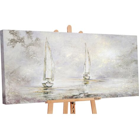 Gemälde Morgendämmerung auf Keilrahmen 120x60 cm (1/5)