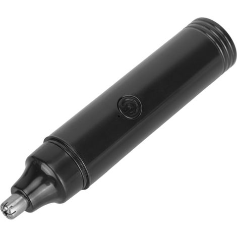 Tondeuse à Nez Rechargeable Sans Fil Automatique avec Batterie Lithium Intégrée - Noir pour Hommes (1/5)