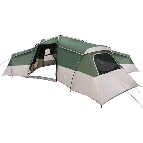 Tente familiale avec toit Vert 833 x 585 x 216 cm taffetas (1/5)