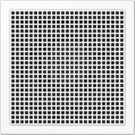Jung Módulo de altavoz, termoplástico, serie LS, blanco alpino LSM LS 4 WW