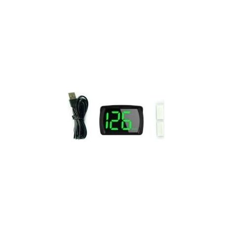 Compteur de Vitesse Intelligent GPS HUD,Voiture HUD Headup Display KM/H MPH avec LED Grand Affichage de Police pour Voiture Camion SUV Moto (1/4)