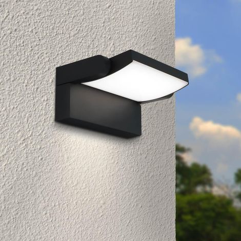 Außenwandleuchte Angle 26,5W schwenkbar - Lichtfarbe: 4000K - Farbe: anthrazit RAL 7016 (1/5)