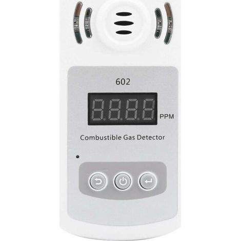 Gas Tester Combustible Gas Detector Gas Leak Detector Natural Gas Detector Combustible Gas Analyzer for Pipeline Maintenance with Electrochemical Sensor (1/5)