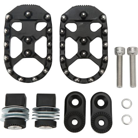 Caches universels de protection d'étrier de frein en alliage d'aluminium haute résistance, noir, grande taille pour voiture