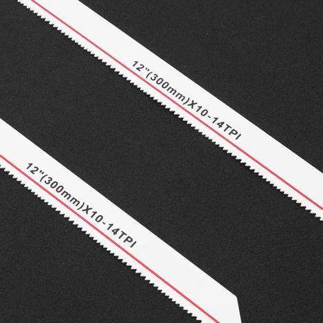 4-teiliges multifunktionales Säbelsägeblatt, 300 mm, 14 Zähne pro Zoll, zum Schneiden von Metallen. (1/5)