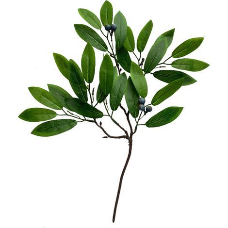 Eukalyptus-Simulationsblatt, künstliches Grün, Blumenarrangement, Wandblatt für Heim-, Hochzeits-, Garten- und Außendekorationen (X) (1/5)