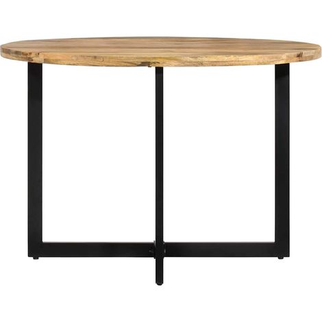 Maison Exclusive - Tavolo da Pranzo 110x75 cm in Legno Massello di Mango (1/5)