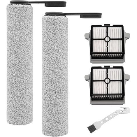 Ersatzbürstenwalze und HEPA-Filter für Tineco FLOOR ONE S7 PRO/FLOOR ONE S6 Nass- und Trockensauger, 2 Bürstenwalzen + 2 Filter + 1 Reinigungsbürste (1/5)