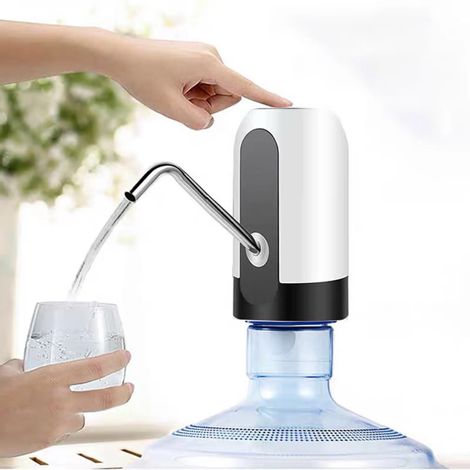 Pompe à bouteille d'eau, interrupteur à eau rechargeable par USB (1/5)