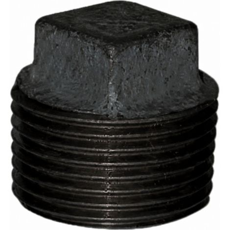 Stöpsel männlich 40x49 schwarz