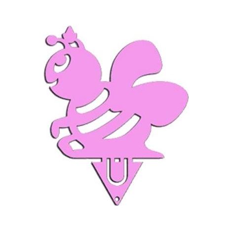Zampirino  portaspirale antizanzara ape rosa alubox